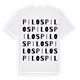 Pilos ordlek t-shirt