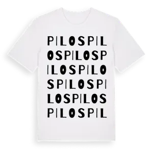Pilos ordlek t-shirt – ekologisk bomull t-shirt från Pinshirt
