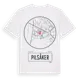 White t-shirt med Pilsåker t-shirt