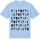 Blue Soul t-shirt med Piltofta ordlek t-shirt