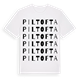 Piltofta ordlek t-shirt