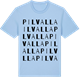 Blue Soul t-shirt med Pilvalla ordlek t-shirt