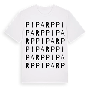 Piparp ordlek t-shirt – ekologisk bomull t-shirt från Pinshirt
