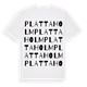 Plattaholm ordlek t-shirt