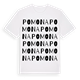 Pomona ordlek t-shirt