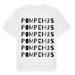 Pompehus ordlek t-shirt – ekologisk bomull t-shirt från Pinshirt