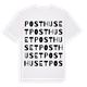 Posthuset ordlek t-shirt
