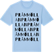 Blue Soul t-shirt med Pråmmöllan ordlek t-shirt