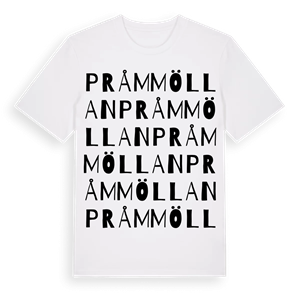 Pråmmöllan ordlek t-shirt – ekologisk bomull t-shirt från Pinshirt