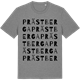 Mid Heather Gray t-shirt med Prästberga ordlek t-shirt