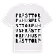 Prästtorpahus ordlek t-shirt