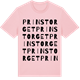 Pink Cotton t-shirt med Prinstorget ordlek t-shirt