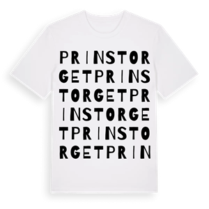 Prinstorget ordlek t-shirt – ekologisk bomull t-shirt från Pinshirt