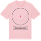 Pink Cotton t-shirt med Professorsplatsen t-shirt