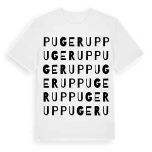 Pugerup ordlek t-shirt – ekologisk bomull t-shirt från Pinshirt