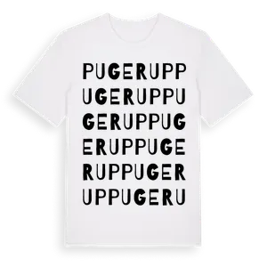 Pugerup ordlek t-shirt – ekologisk bomull t-shirt från Pinshirt
