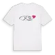 Rå hjärta t-shirt