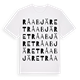 Råabjäret ordlek t-shirt