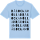 Blue Soul t-shirt med Råbockamöllan ordlek t-shirt