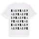 Raby ordlek t-shirt