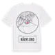 White t-shirt med Råbylund t-shirt