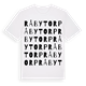 Råbytorp ordlek t-shirt