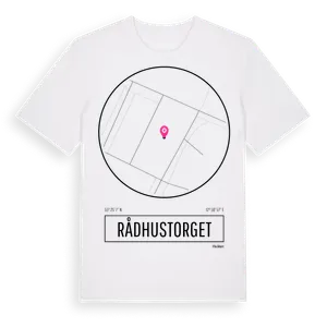 Rådhustorget t-shirt – ekologisk bomull t-shirt från Pinshirt
