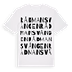 Rådmansvången ordlek t-shirt
