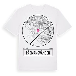 Rådmansvången t-shirt – ekologisk bomull t-shirt från Pinshirt