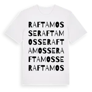 Raftamosse ordlek t-shirt – ekologisk bomull t-shirt från Pinshirt
