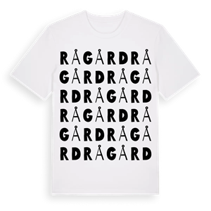 Rågård ordlek t-shirt – ekologisk bomull t-shirt från Pinshirt