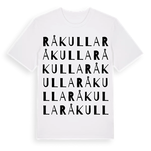 Råkulla ordlek t-shirt – ekologisk bomull t-shirt från Pinshirt