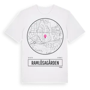 Ramlösagården t-shirt – ekologisk bomull t-shirt från Pinshirt