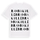 Ramnakullen ordlek t-shirt