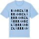 Blue Soul t-shirt med Ramnekärr ordlek t-shirt