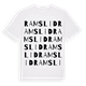 Ramslid ordlek t-shirt