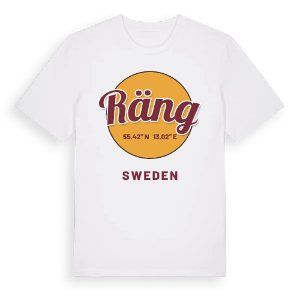 Räng cirkel t-shirt – ekologisk bomull t-shirt från Pinshirt