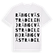 Räng (västra delen) ordlek t-shirt
