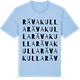 Blue Soul t-shirt med Rävakulla ordlek t-shirt