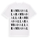 Ravnahalla ordlek t-shirt