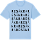 Blue Soul t-shirt med Resåkra ordlek t-shirt