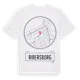White t-shirt med Ribersborg t-shirt