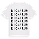 Rickarum ordlek t-shirt