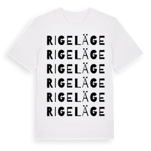 Rigeläge ordlek t-shirt – ekologisk bomull t-shirt från Pinshirt