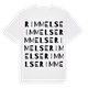 Rimmelse ordlek t-shirt