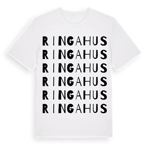 Ringahus ordlek t-shirt – ekologisk bomull t-shirt från Pinshirt