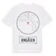 White t-shirt med Ringåsen t-shirt