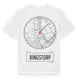 White t-shirt med Ringstorp t-shirt