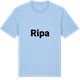 Blue Soul t-shirt med Ripa fetstil t-shirt