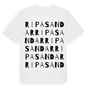 Ripa sandar ordlek t-shirt – ekologisk bomull t-shirt från Pinshirt